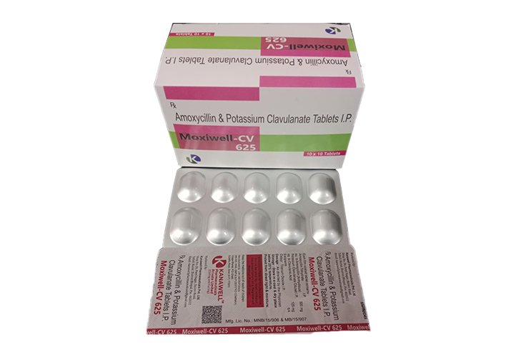 MOXIWELL CV 625 mg Tablet